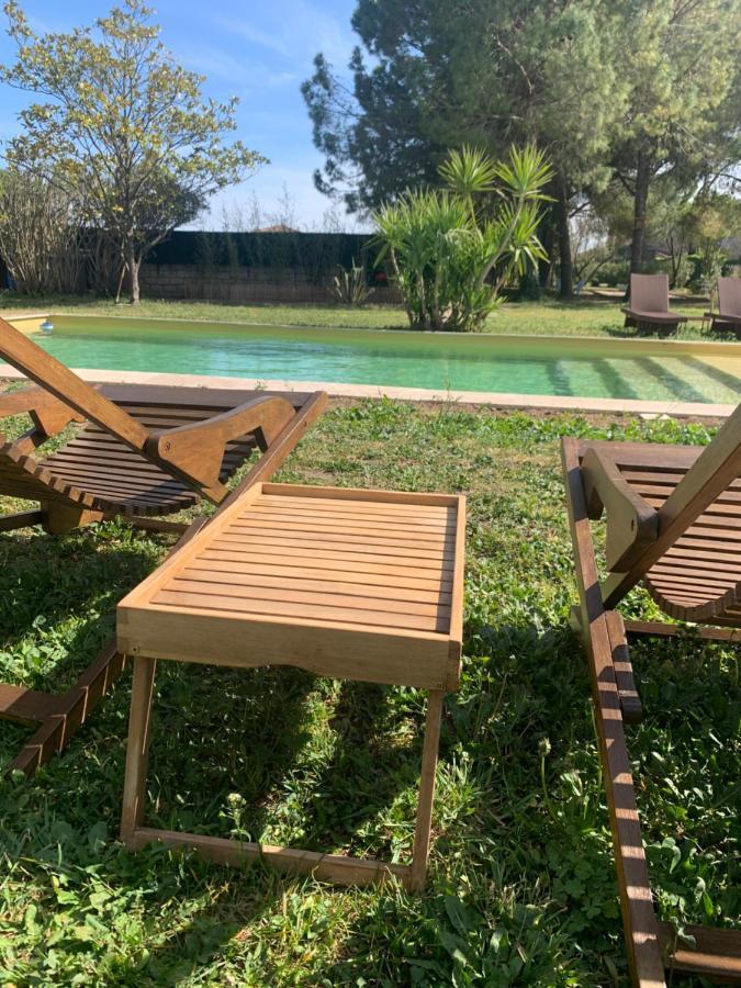 Le Patio, Chambres D Hotes Pour Adultes En Camargue, Possibilite De Naturisme A La Piscine, Aimargues Luaran gambar