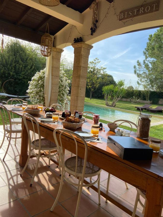 Le Patio, Chambres D Hotes Pour Adultes En Camargue, Possibilite De Naturisme A La Piscine, Aimargues Luaran gambar
